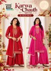 Karwa Chauth By Blue Hills Rayon Kurti With Bottom Dupatta